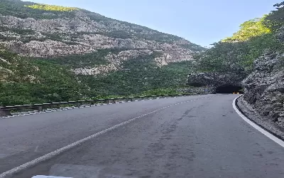 Útvonal tipp Montenegróba Szerbián keresztül